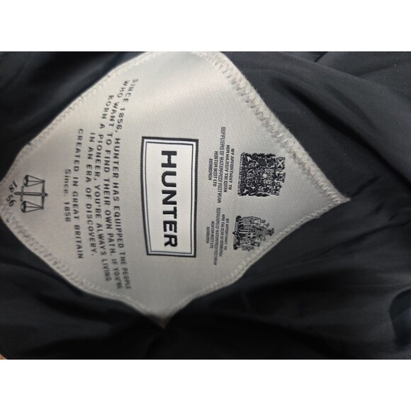 HUNTER Original A-Line Puffer Jacket Storm Camo Print Multi Color Size Large - Picture 8 of 8
